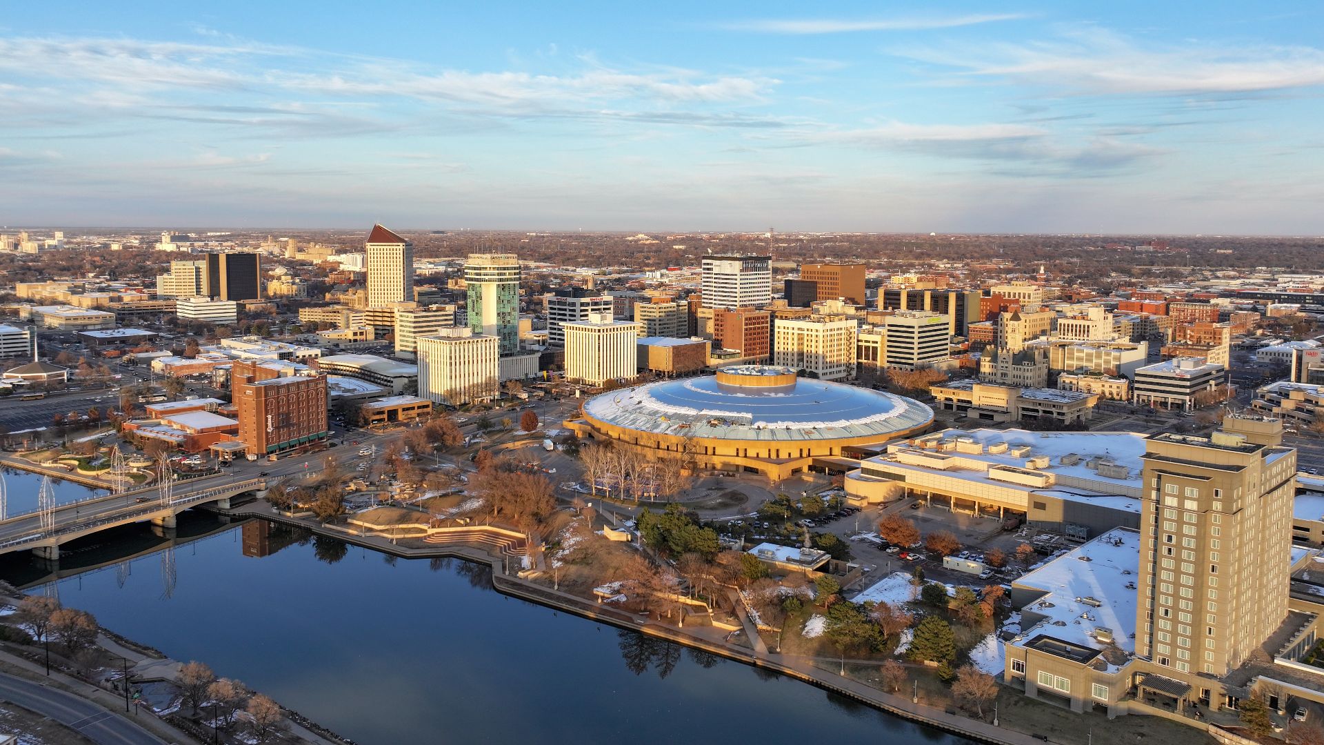 File:Wichita, Kansas skyline aerial view.jpg