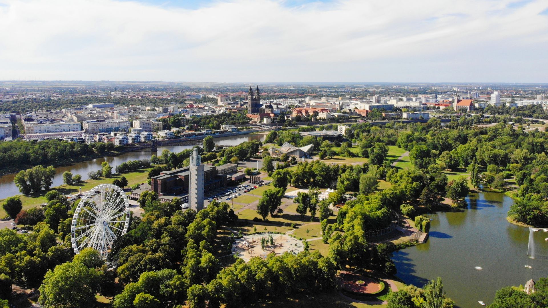 File:Aerial view of Magdeburg.jpg