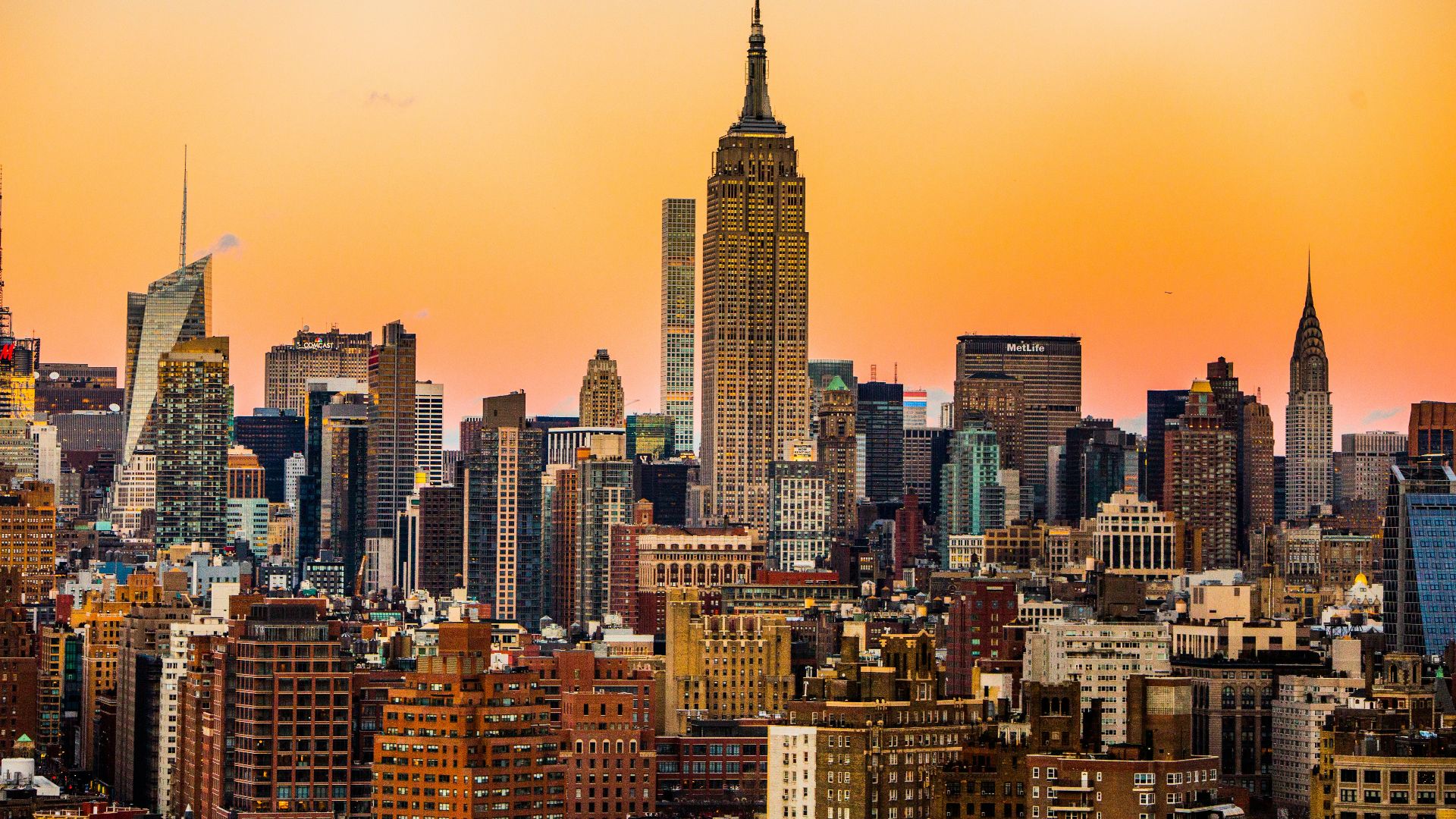 landscape photo of New York Empire State Building
