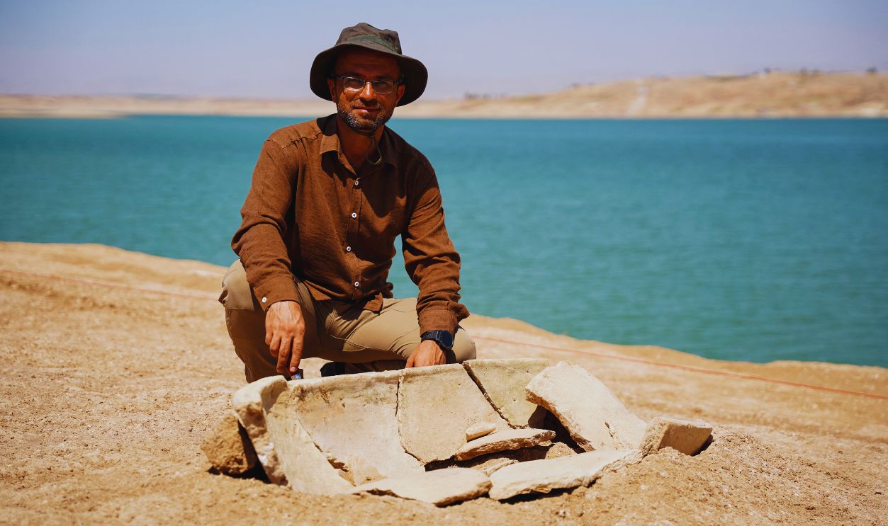 Gettyimages - 2232157306, IRAQ-CLIMATE-DROUGHT-ARCHAEOLOGY