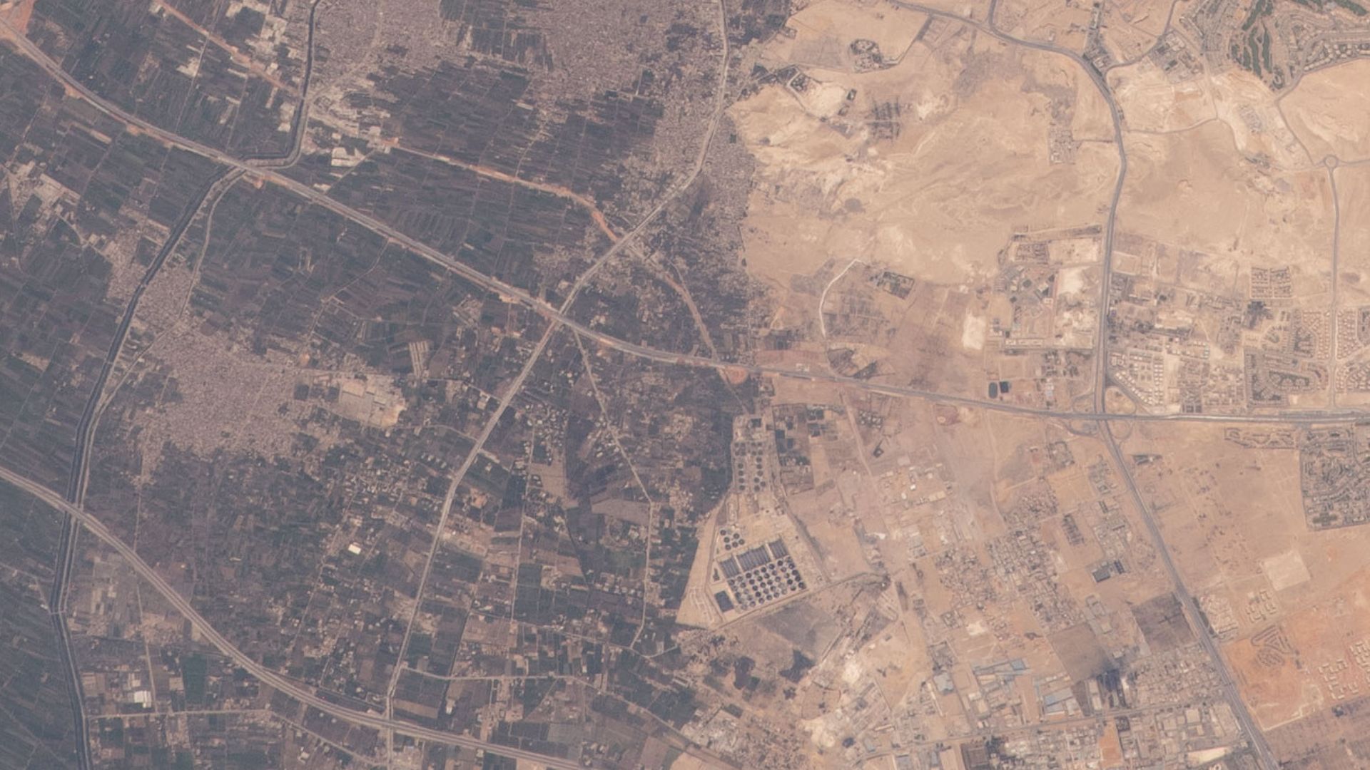 File:ISS067-E-153823 - View of Egypt - Abu Rawash Wastewater Treatment Plant - El Hassana Dome - Kafr Hakim agricultural land - Kirdasah - Nahia (cropped).jpg