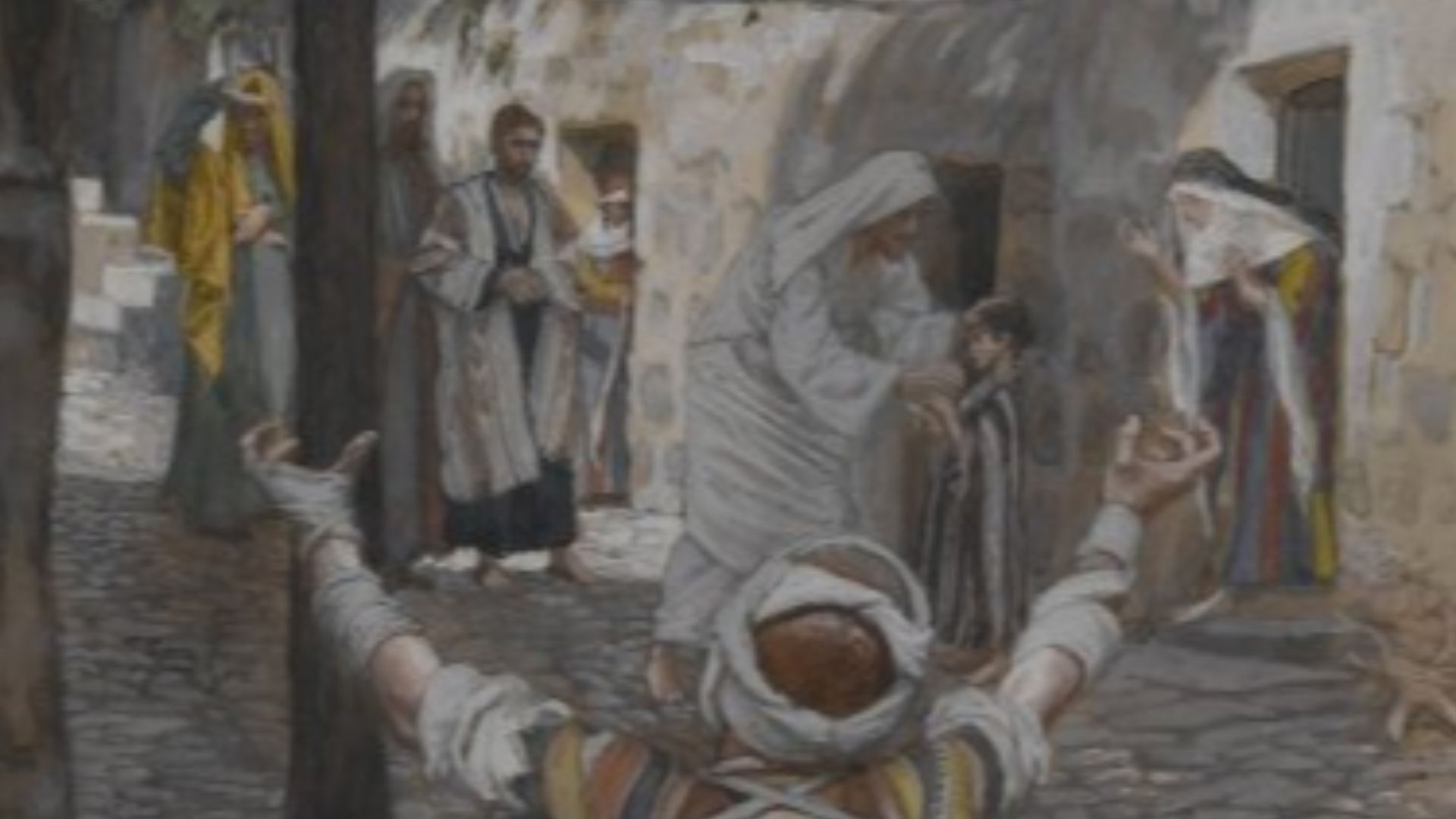 File:Brooklyn Museum - Healing of the Lepers at Capernaum (Guérison des lépreux à Capernaum) - James Tissot - overall.jpg