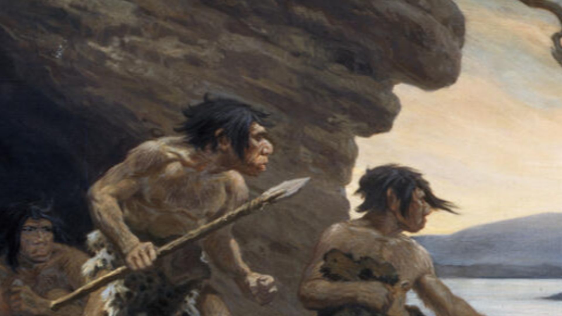 File:Neanderthal Flintworkers (Knight, 1920).jpg