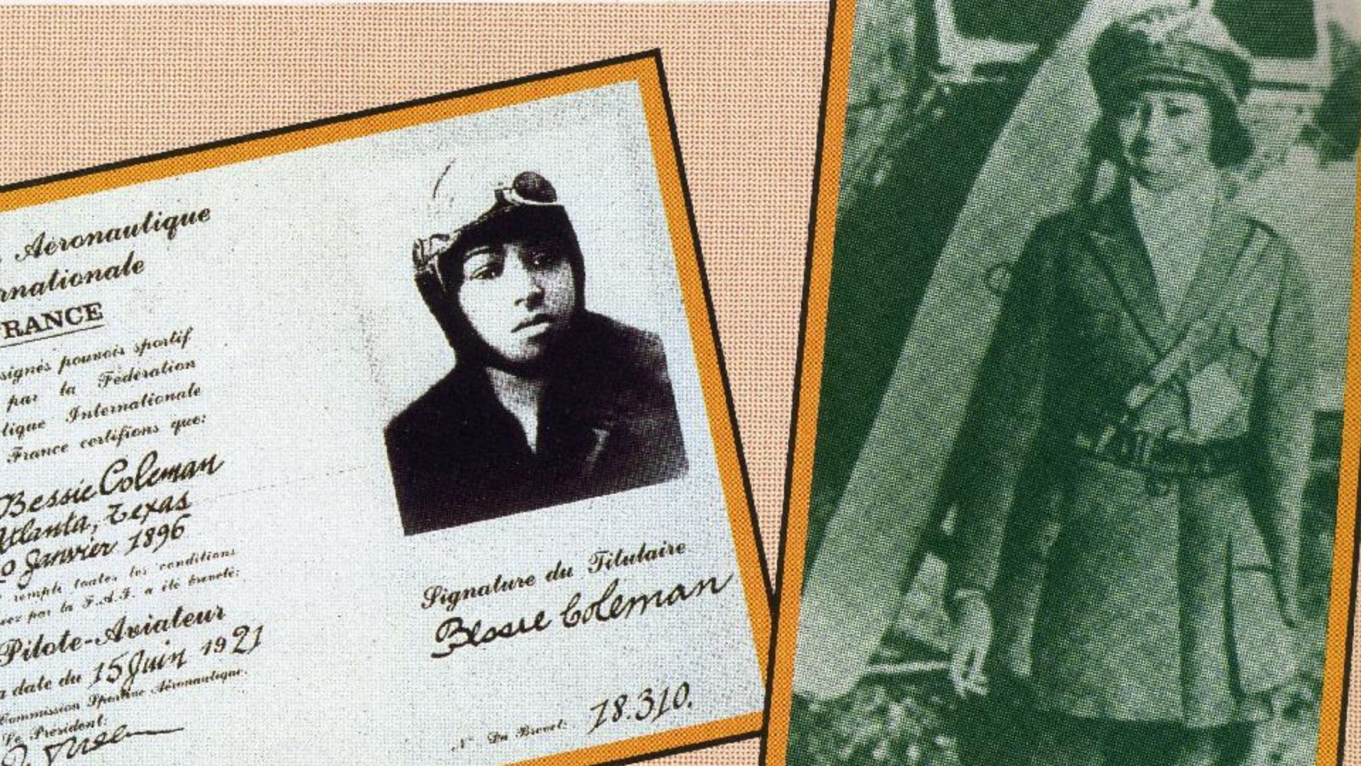 File:Bessie Coleman, African American Aviation Collection.jpg