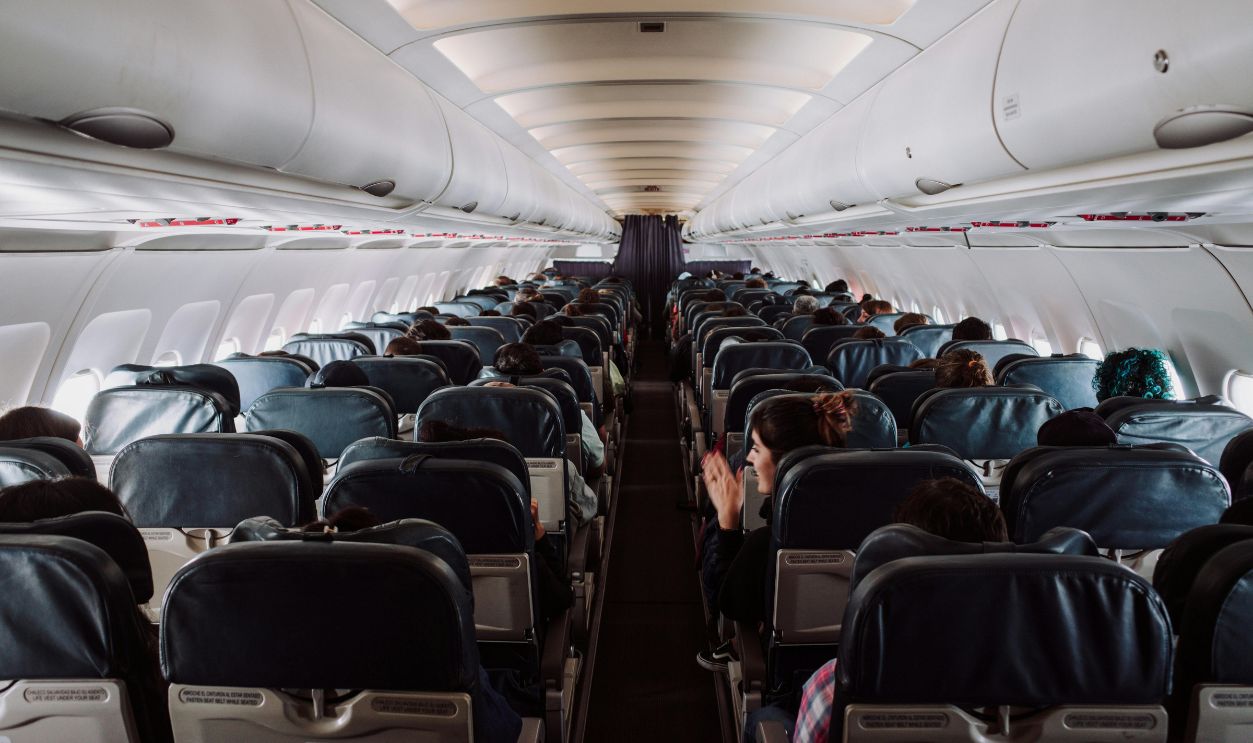 Commercial Airplane Interior