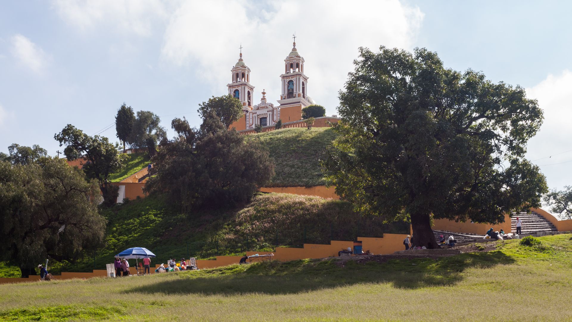 Church of Nuestra Señora de los Remedios, Cholula, Mexico
