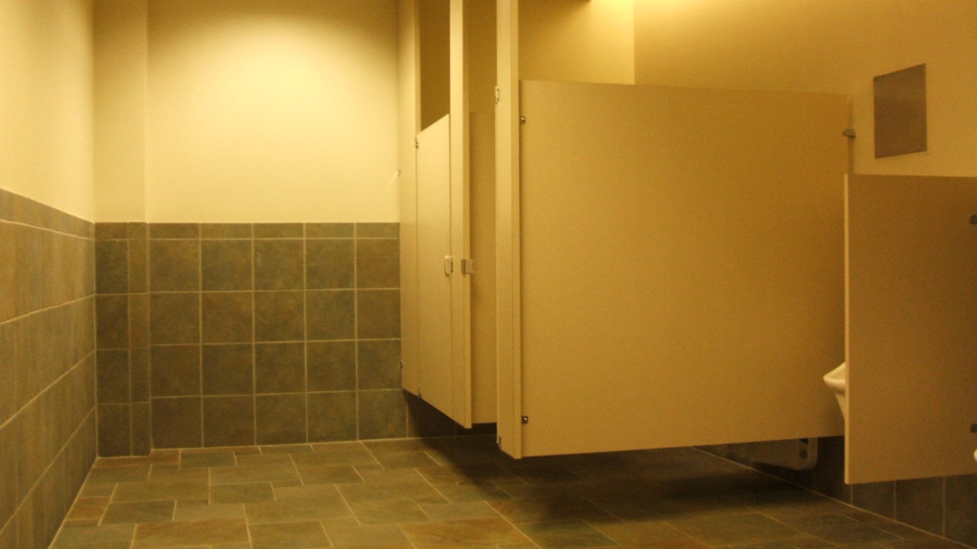 Typical Male Restroom in the U.S.