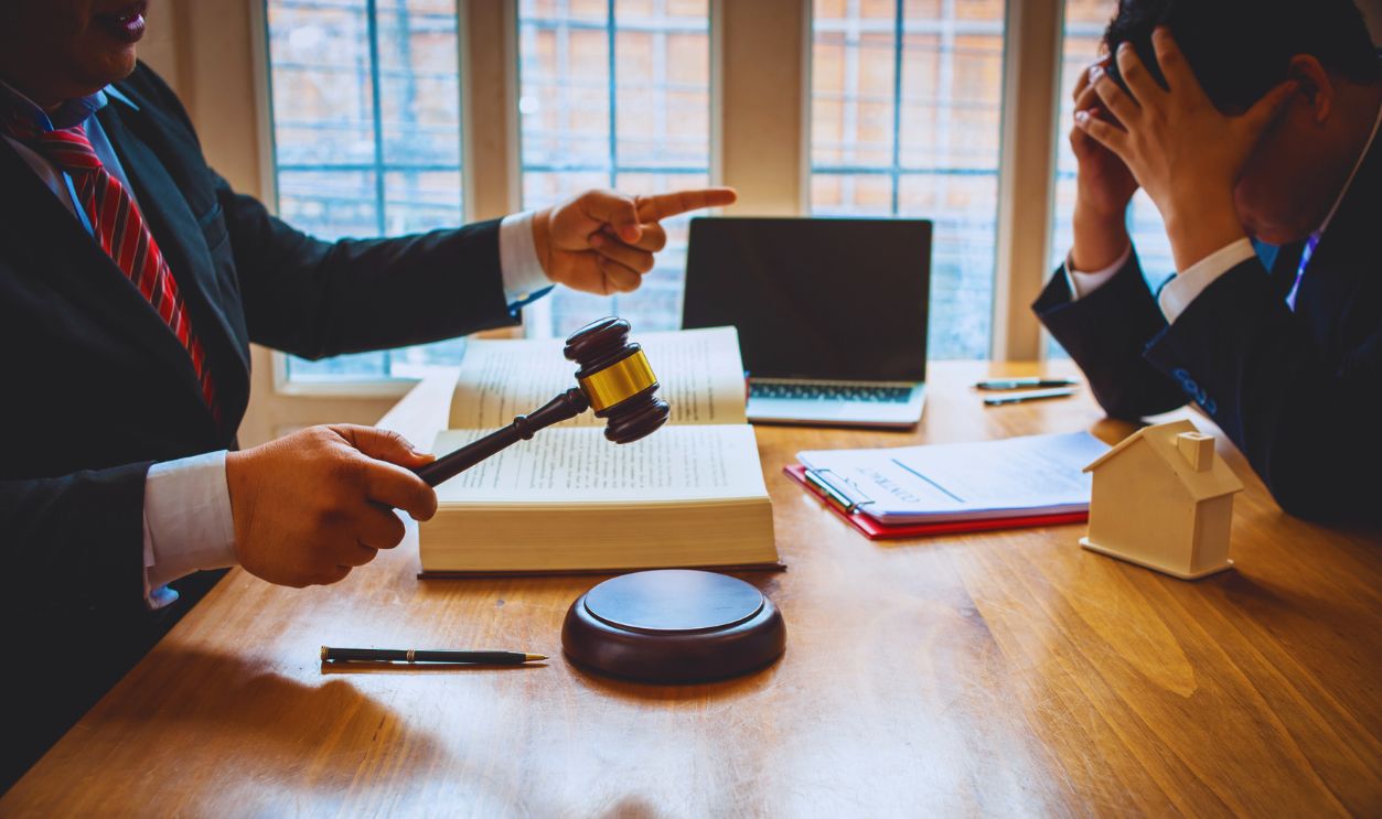 Business man worried