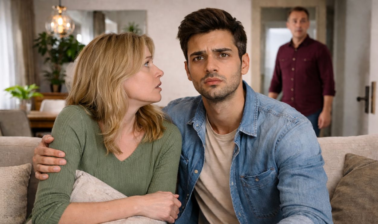 Unexpected guest in the doorway