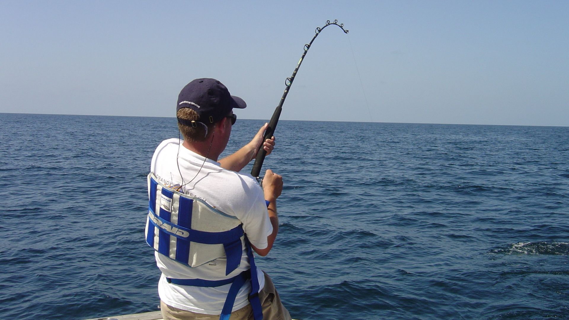 Deep sea fishing in the Gulf of Mexico (2004).