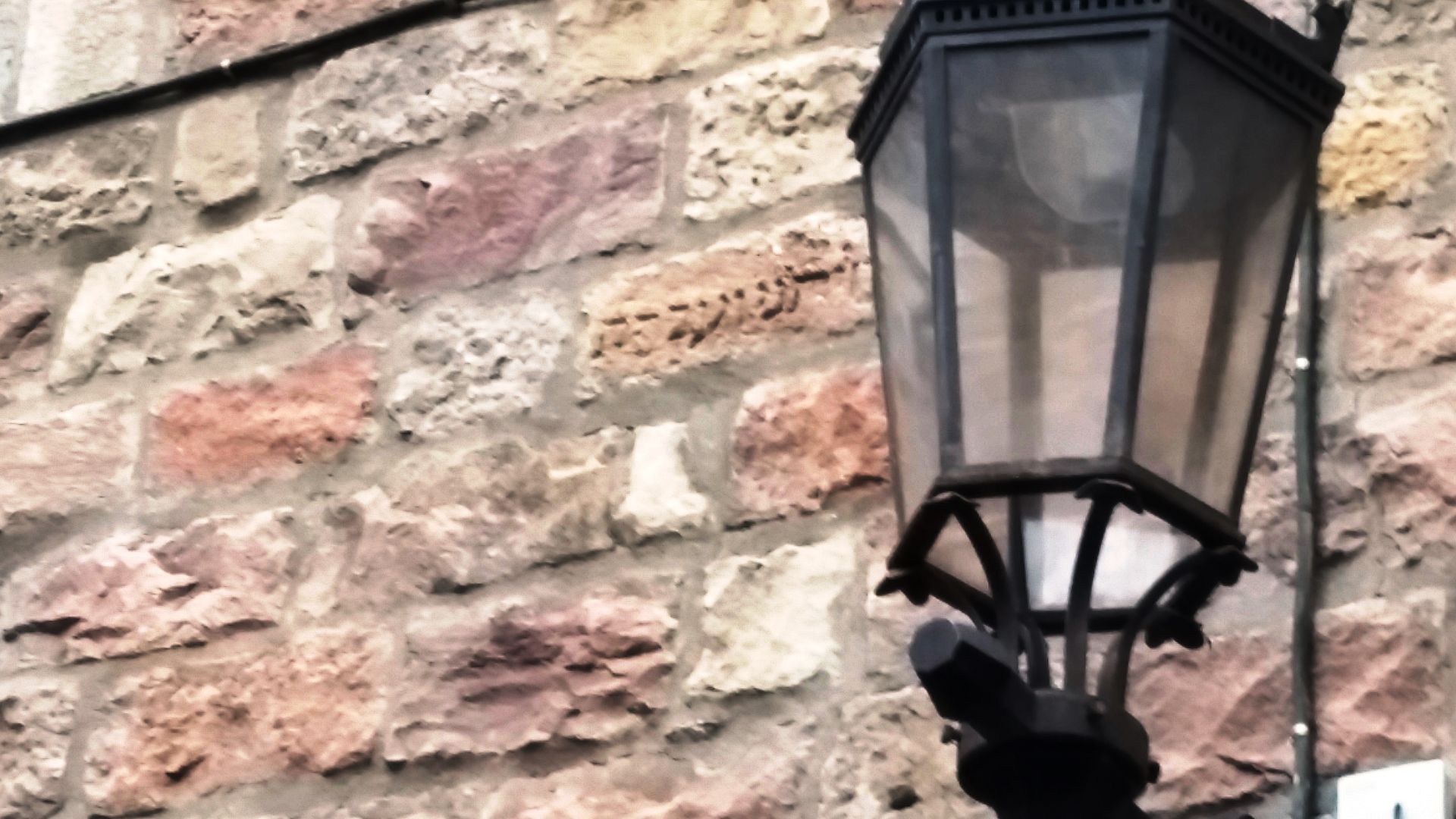 Hebrew inscriptions on the walls of houses in the old city of Barcelona. After the expulsion of Jews from the city,  gravestones were taken from the Jewish cemetery and used for construction in the Old City.