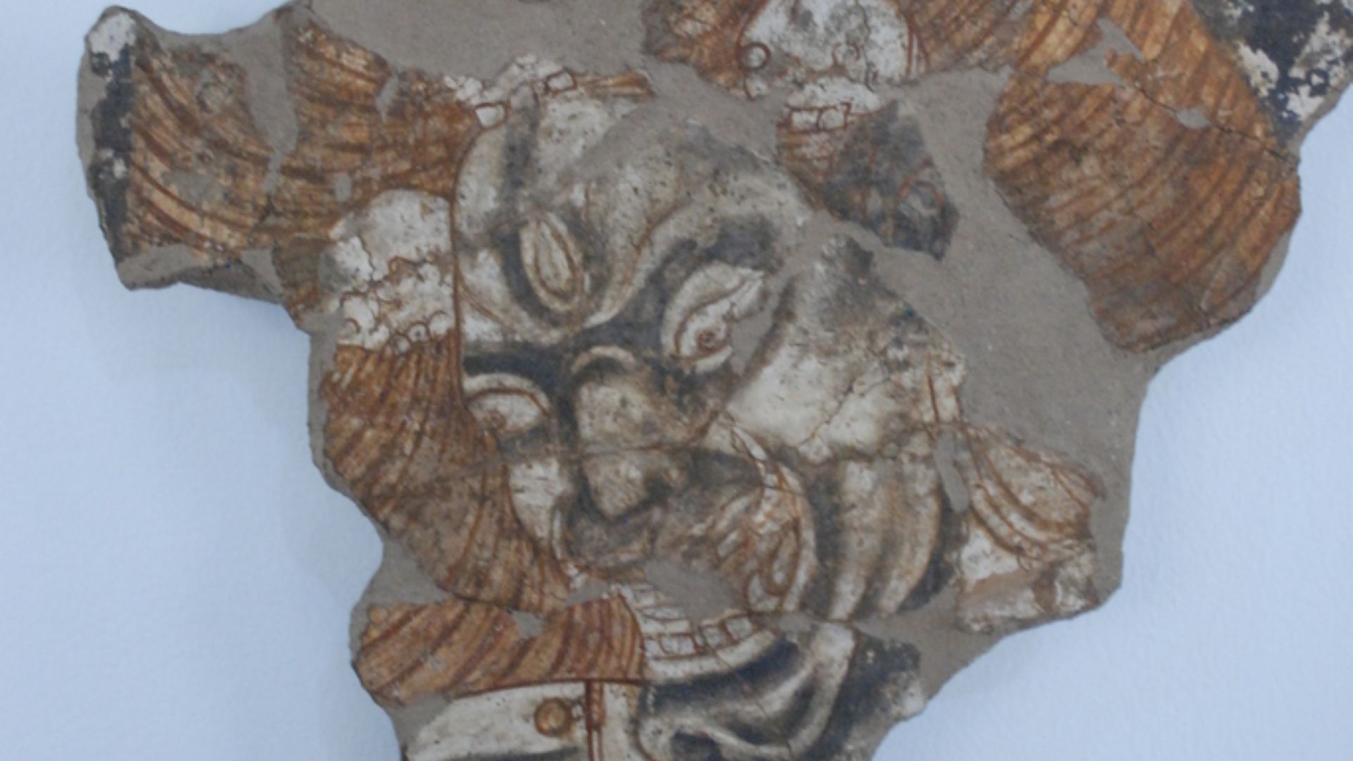 Dushanbe - National Museum of Antiquities - Penjikent mural