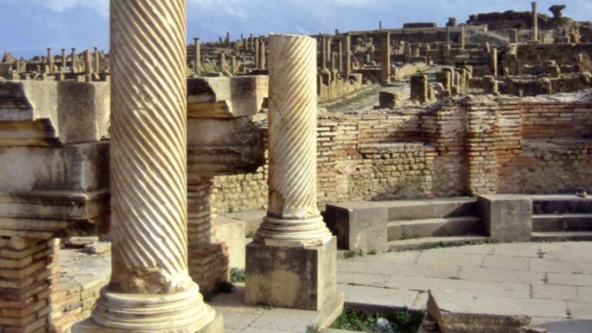 Colonne a Timgad