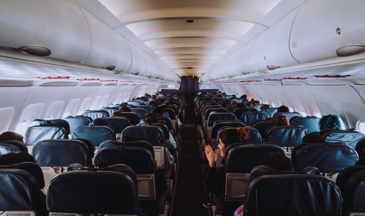 Commercial Airplane Interior