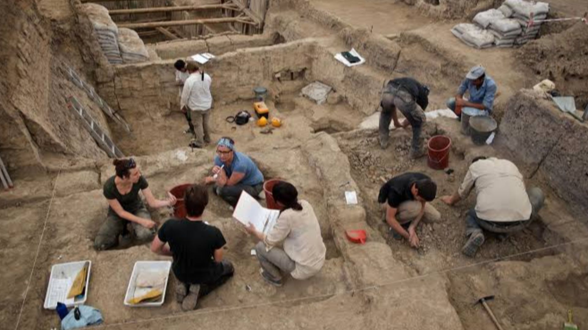 The techniques used in archaeology