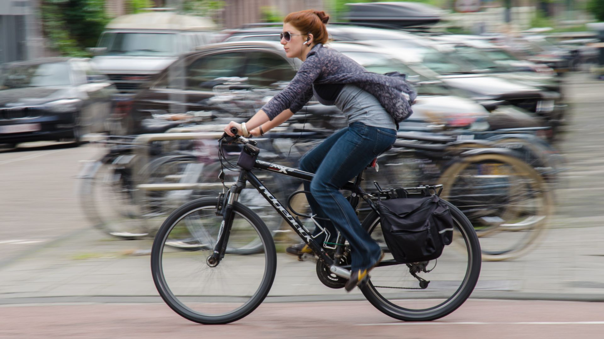 Cycling in Amsterdam