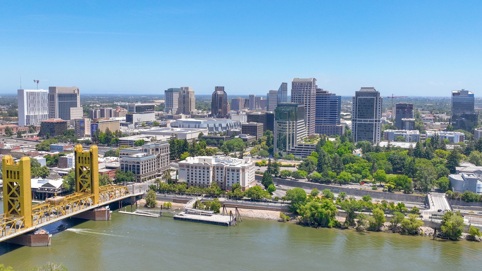 Sacramento, California skyline in 2023