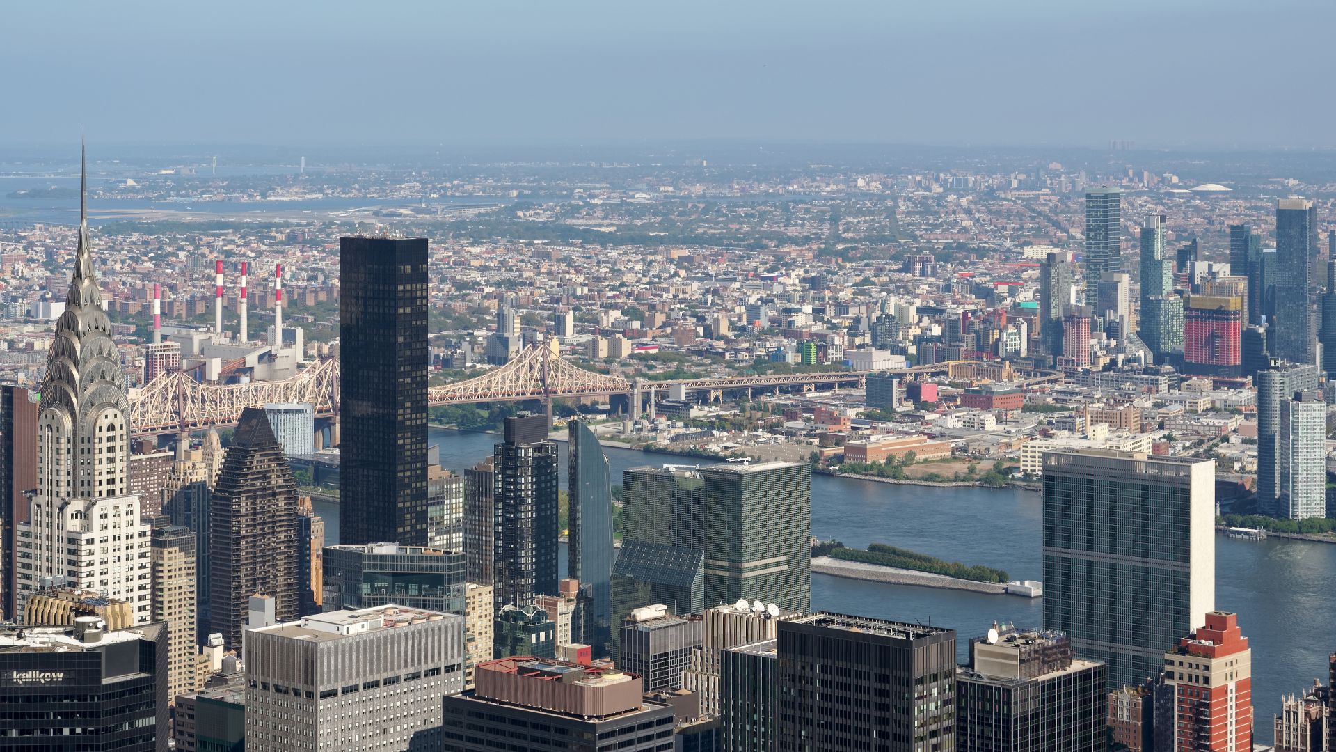 View from Empire State Building, New York City