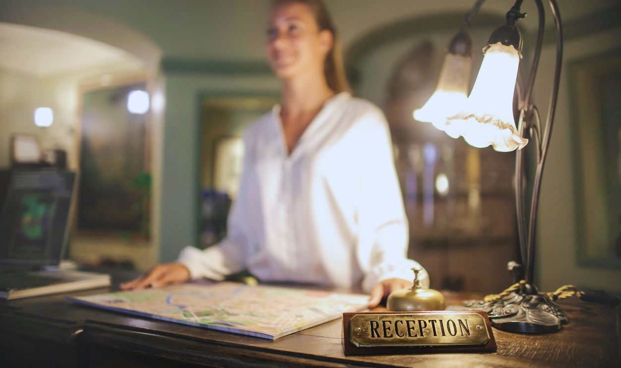 hotel reception