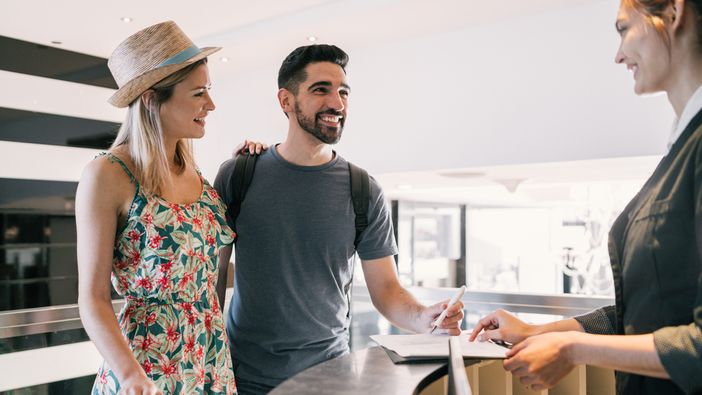 hotel check-in