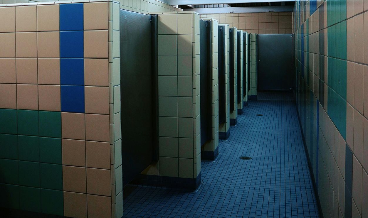 Interior of Public Toilets