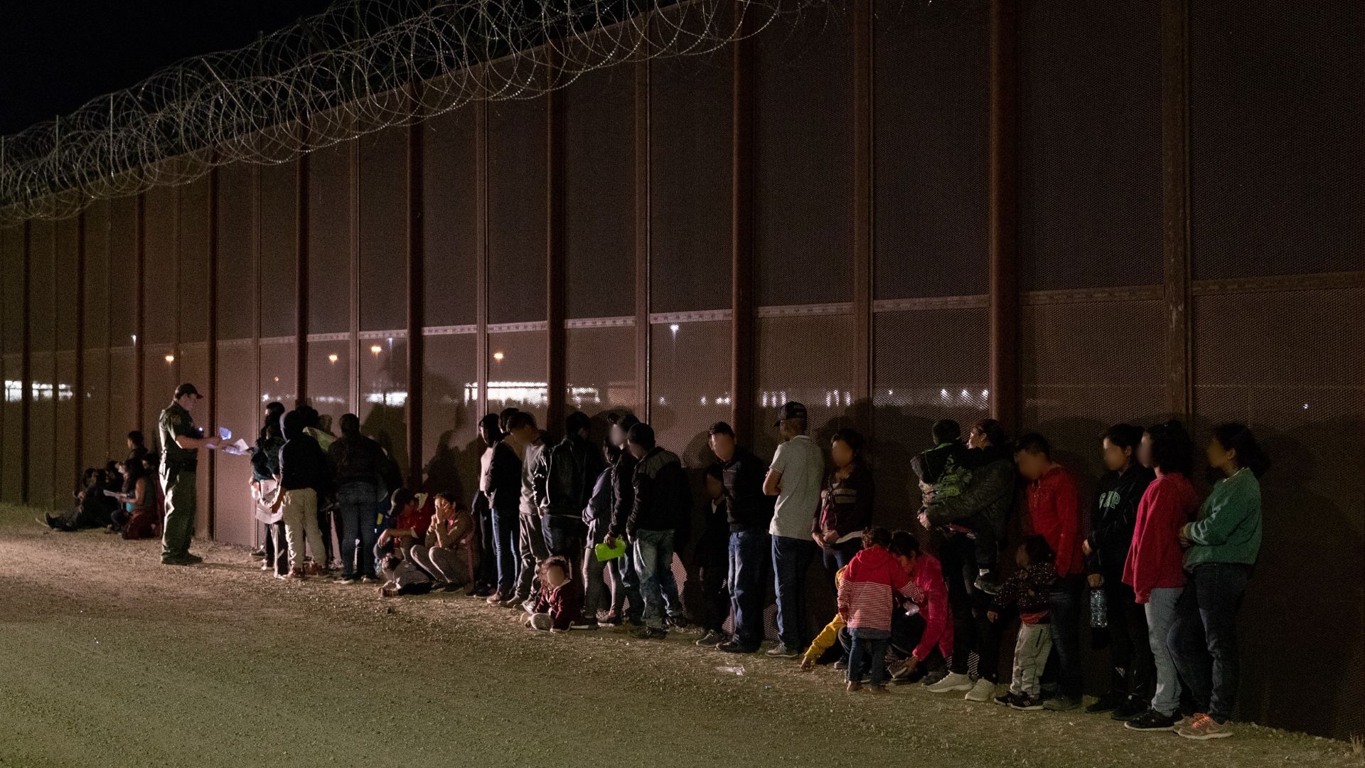 Large groups of illegal aliens were apprehended by Yuma Sector Border Patrol agents near Yuma, AZ on June 4, 2019. The Yuma Sector continues to see a large number of Central Americans per day crossing illegally and surrendering to agents. CBP photo by Jerry Glaser.