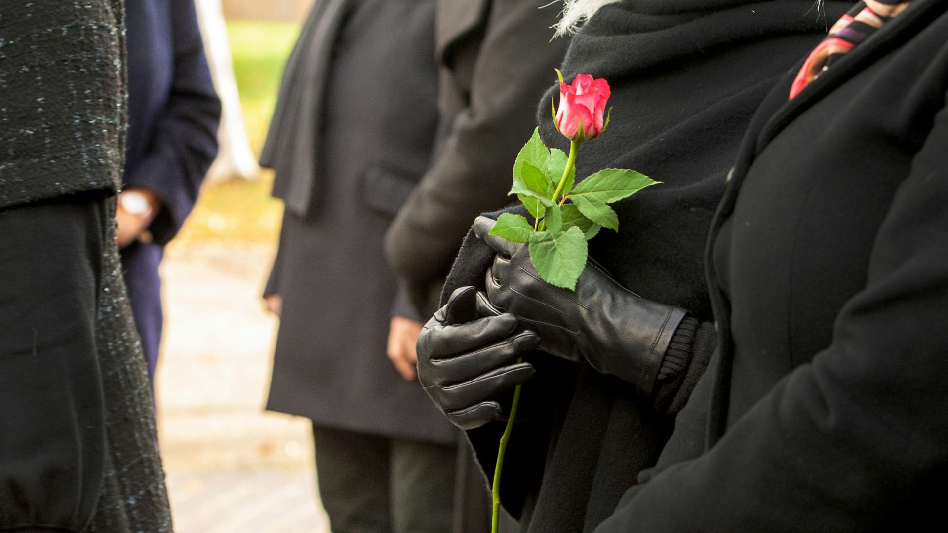 a group of people standing next to each other