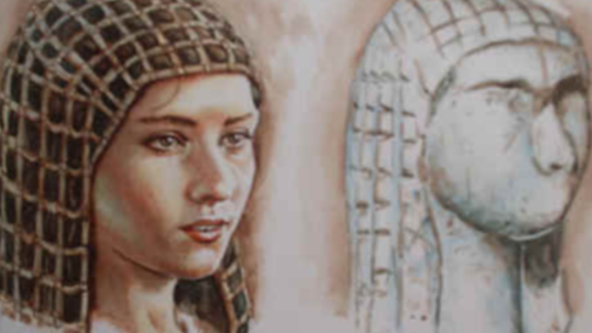 Reconstruction of the Western Gravettian Lady of Brassempouy by Libor Balák, Czech Academy of Sciences, the Institute of Archaeology in Brno, The Center for Paleolithic and Paleoethnological Research. The Lady of Brassempouy is one of the earliest representations of the human face.