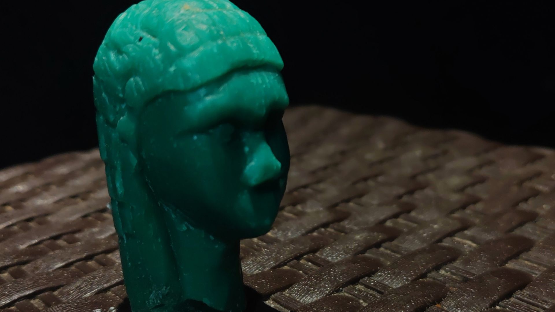 Lady of Brassempouy sculpted in soap