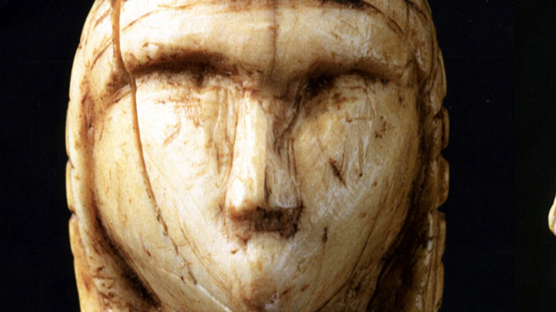 Dame de Brassempouy (25000 ans)(Montage photo personnel)