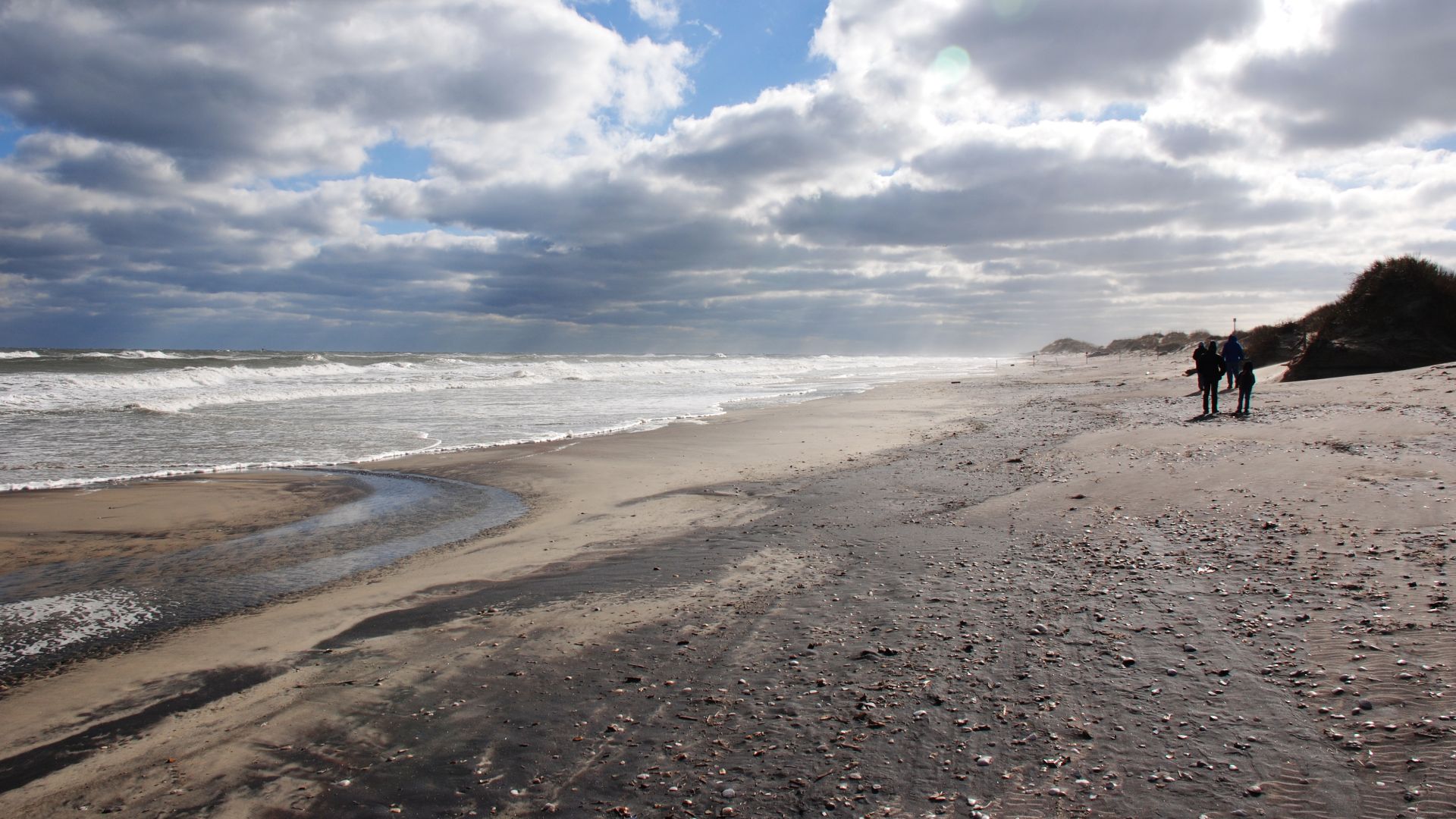 Beach near Nags Head, North Carolina.