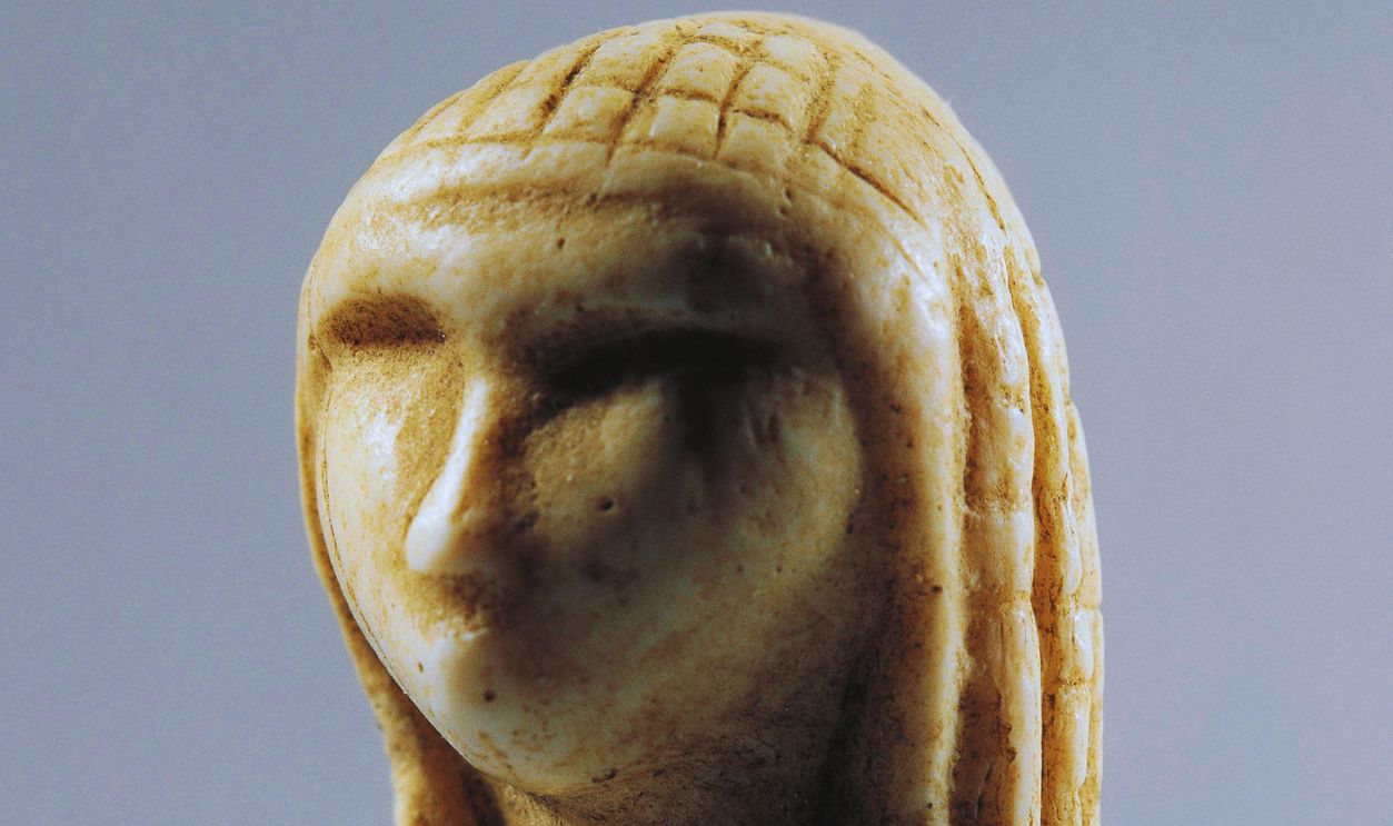 Gettyimages - 122220489, France, Saint-Germain-en-Laye, Ivory head known as the Venus of Brassempouy 