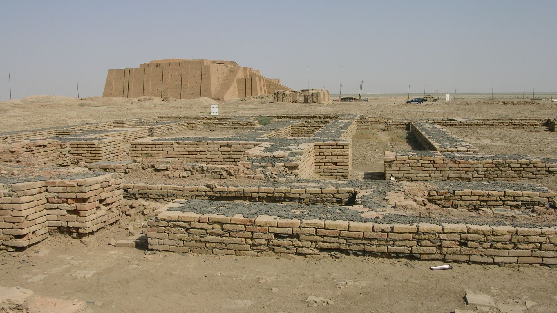 Ruins in the Town of Ur, Southern Iraq