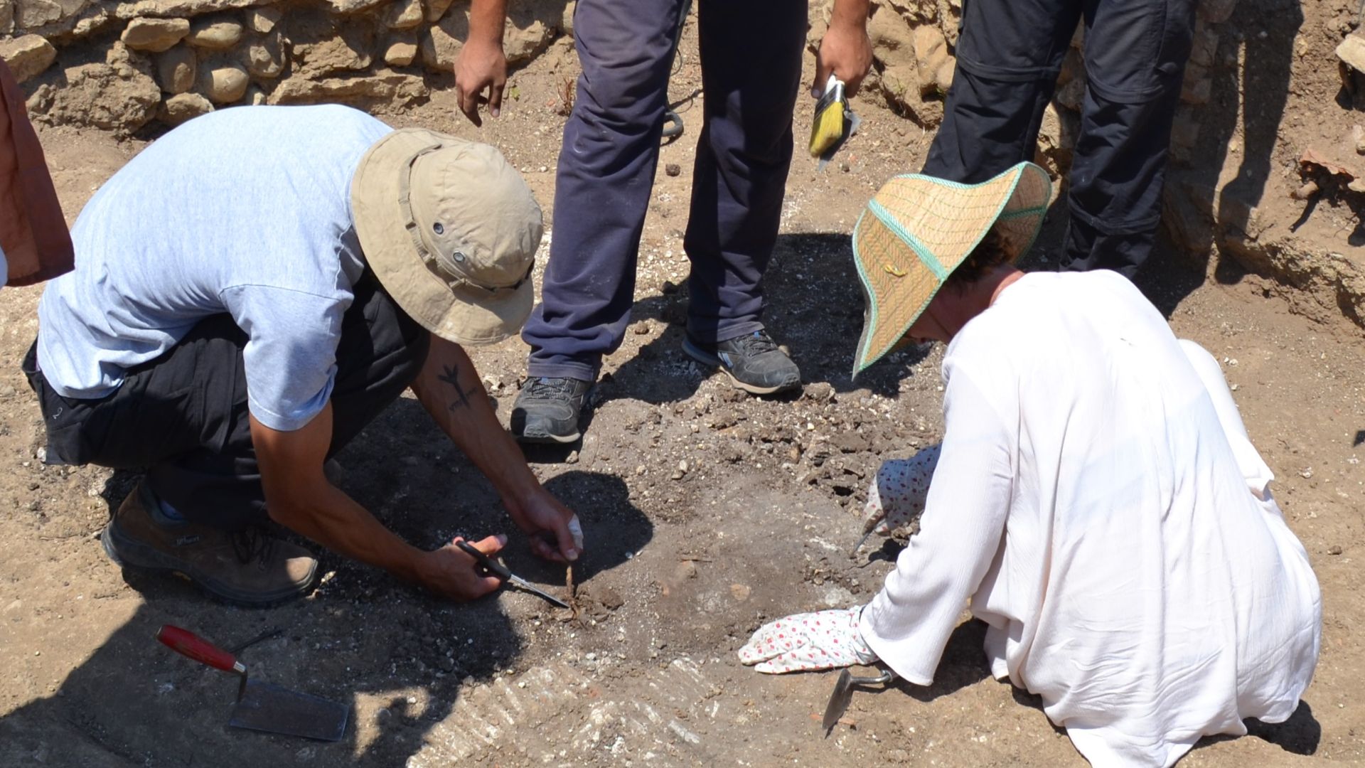 In archaeology, excavation is the exposure, processing and recording of archaeological remains.During excavation, archaeologists often use stratigraphic excavation to remove phases of the site one layer at a time. This keeps the timeline of the material remains consistent with one another.