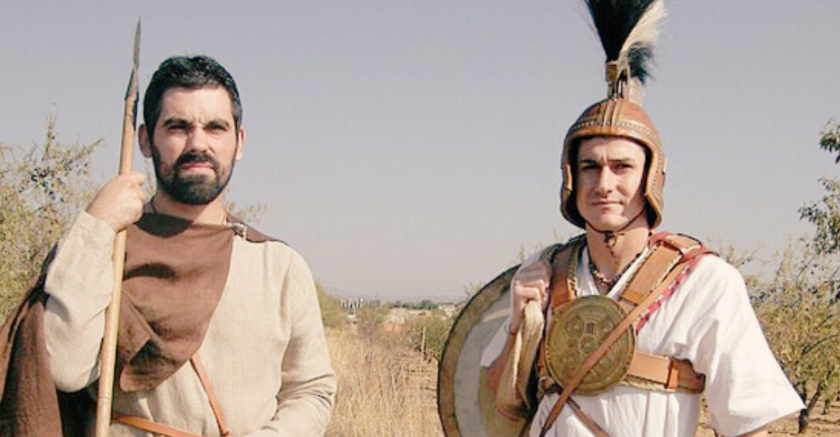 Recreación de guerreros iberos