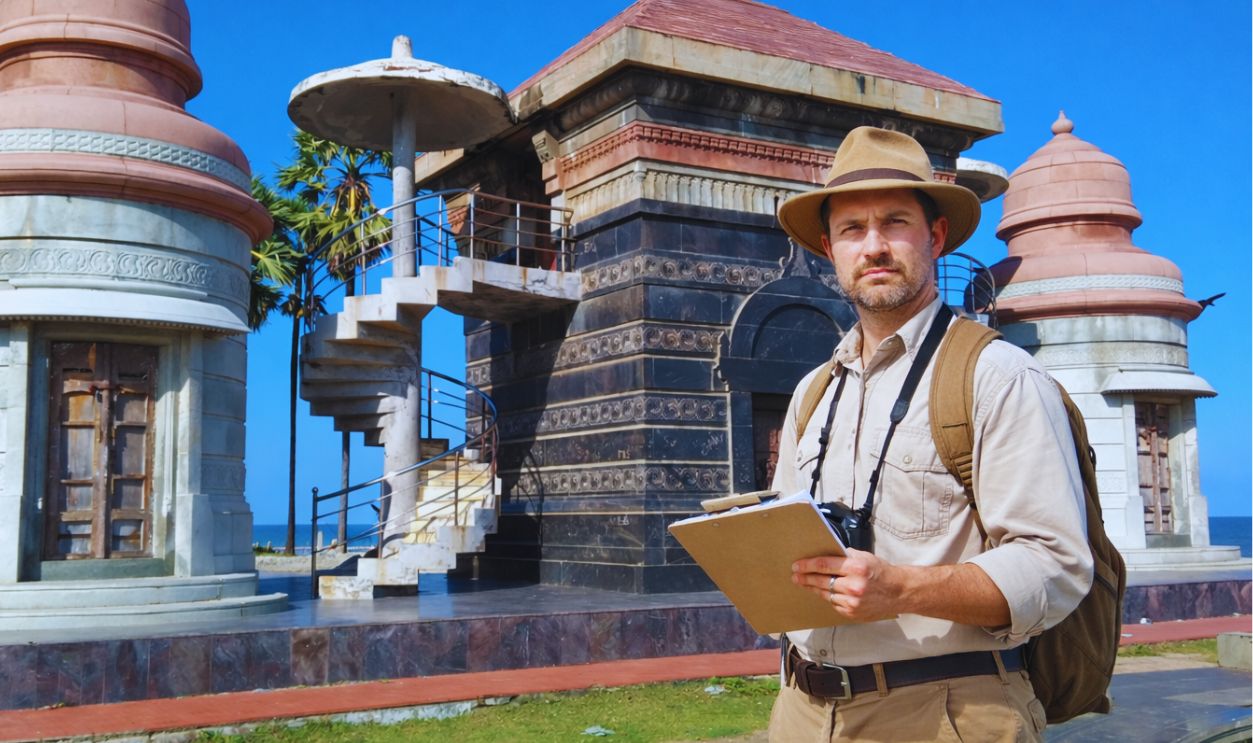  Archaeologist At Poompuhar
