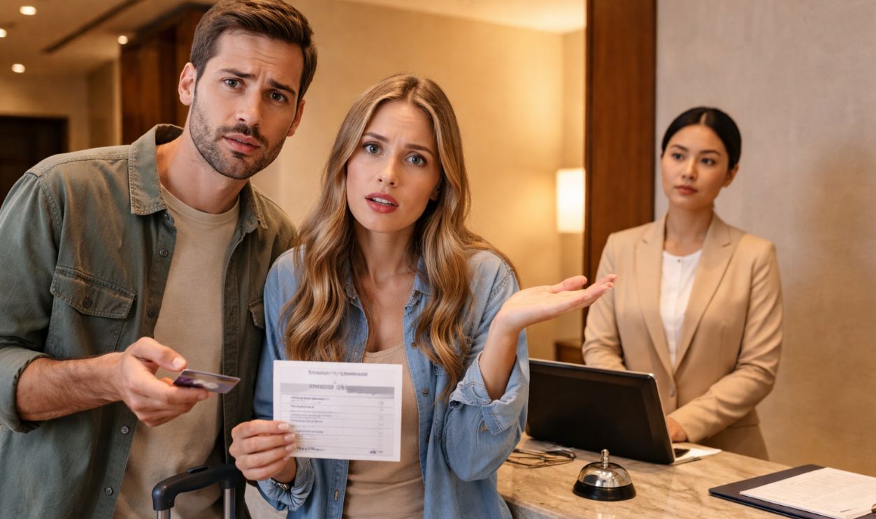 Disputing a hotel security charge