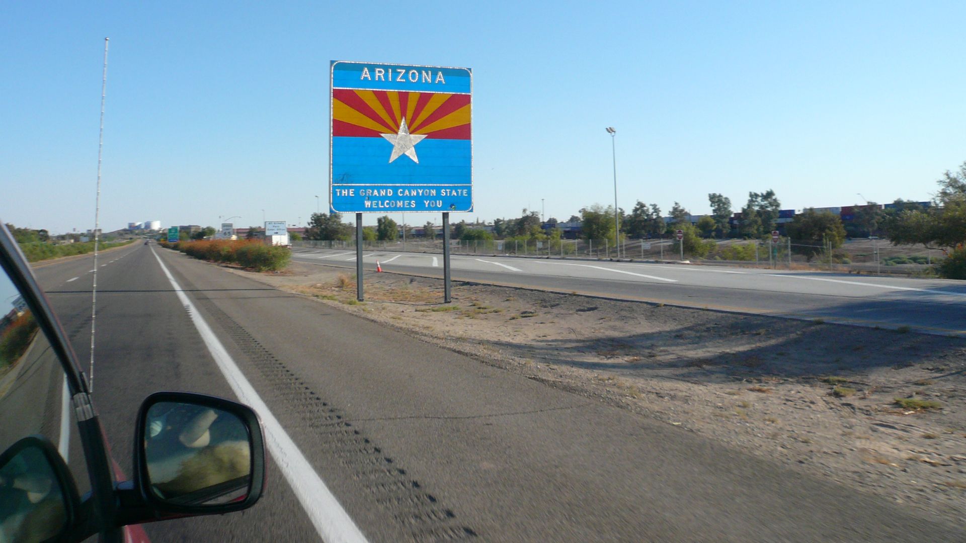 Highway Schild Arizona