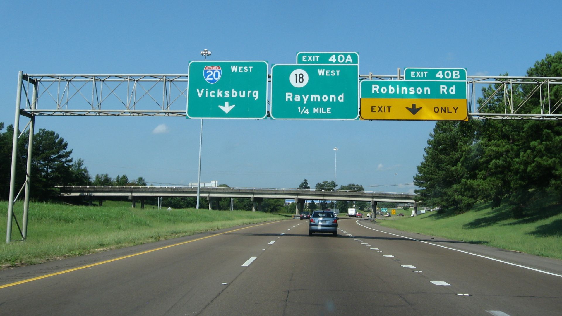 File:Interstate 20 Westbound, Near Raymond, Mississippi (3932739767).jpg