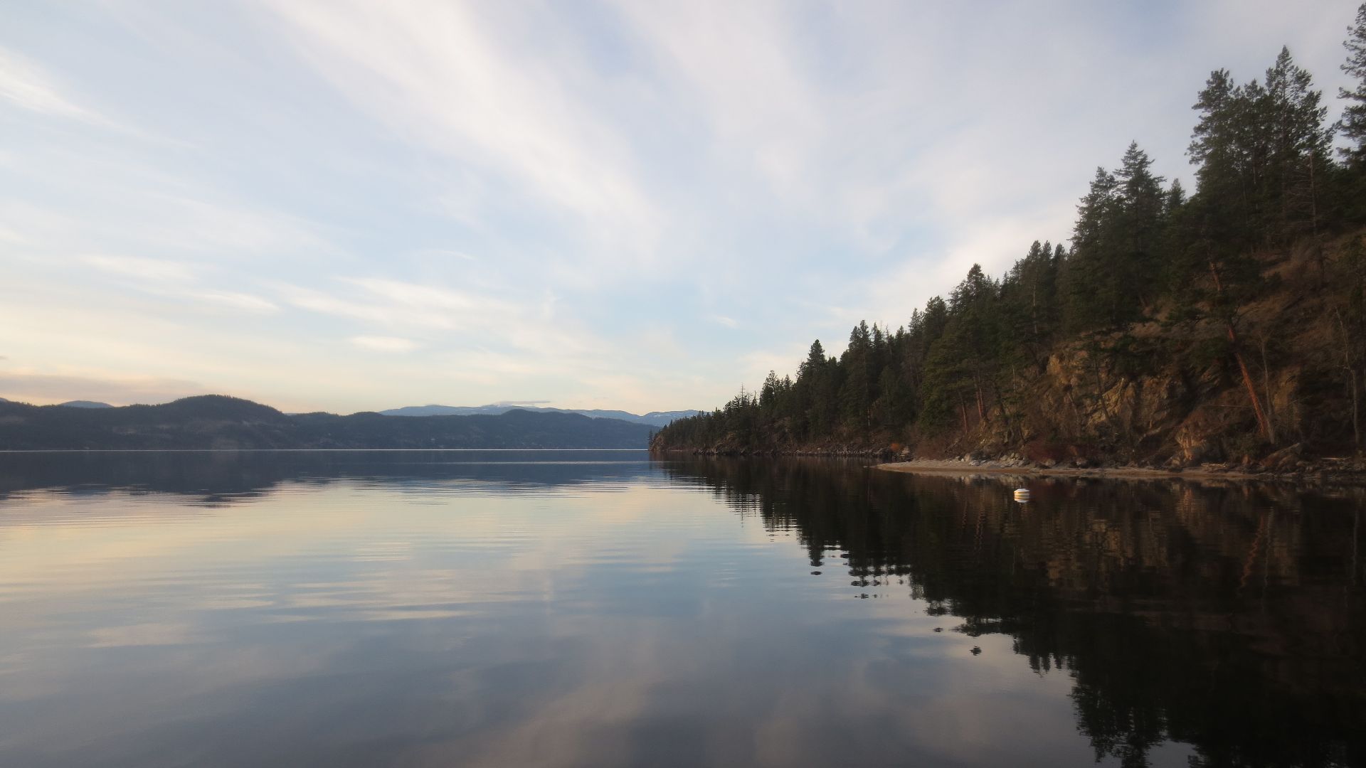 Late Winter Reflections on Lake Okanagan