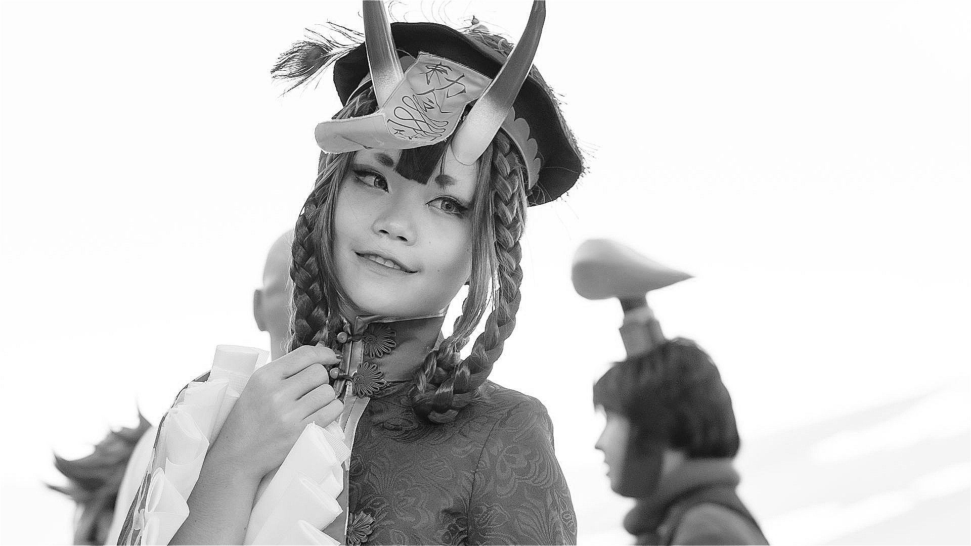 ​第31屆亞洲動漫創作展，《命運－冠位指定》酒吞童子殭屍裝cosplayer站姿。