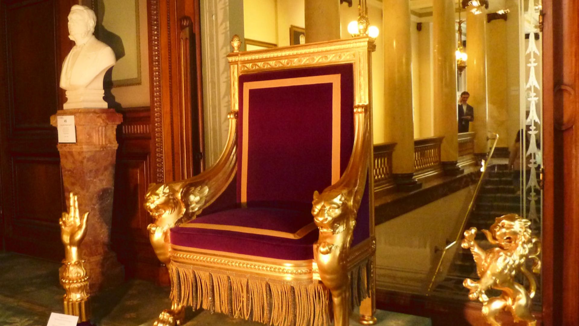 Troon van de Koning der Belgen