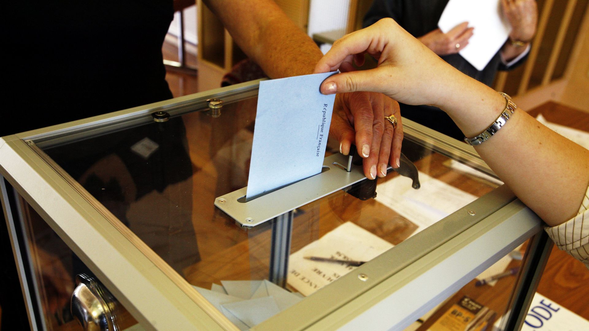 Second round of the French presidential election of 2007.