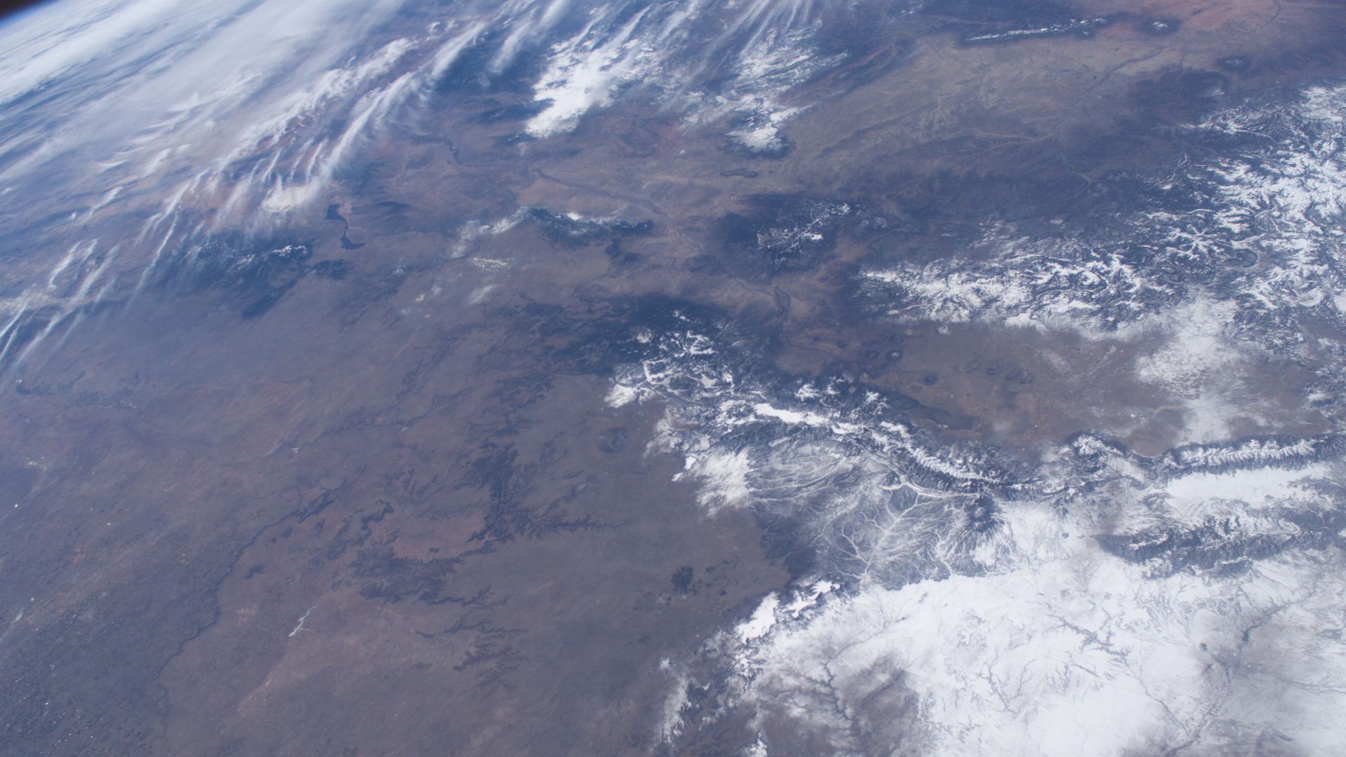 View of New Mexico taken during ISS Expedition 6.