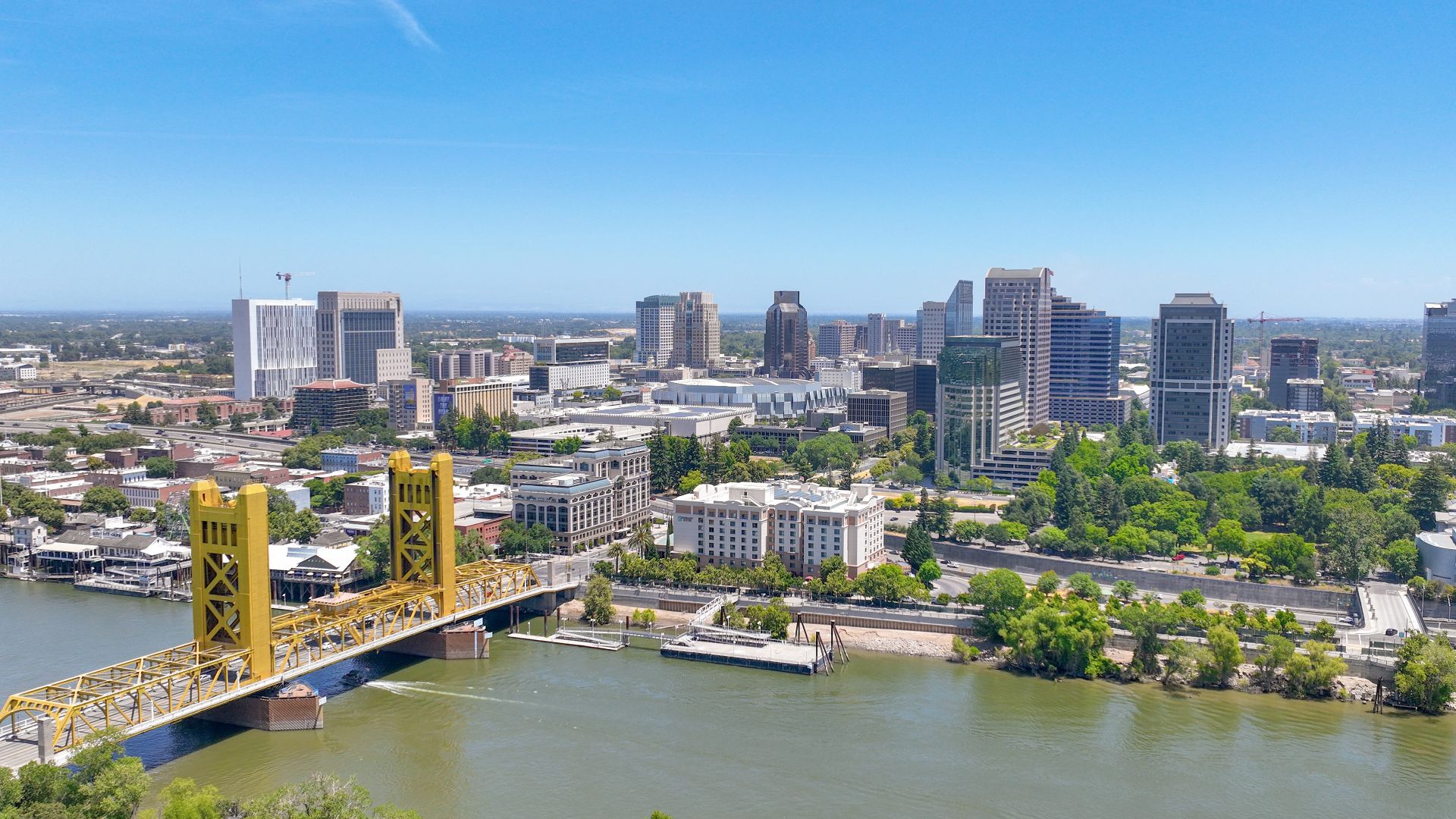 Sacramento, California skyline in 2023
