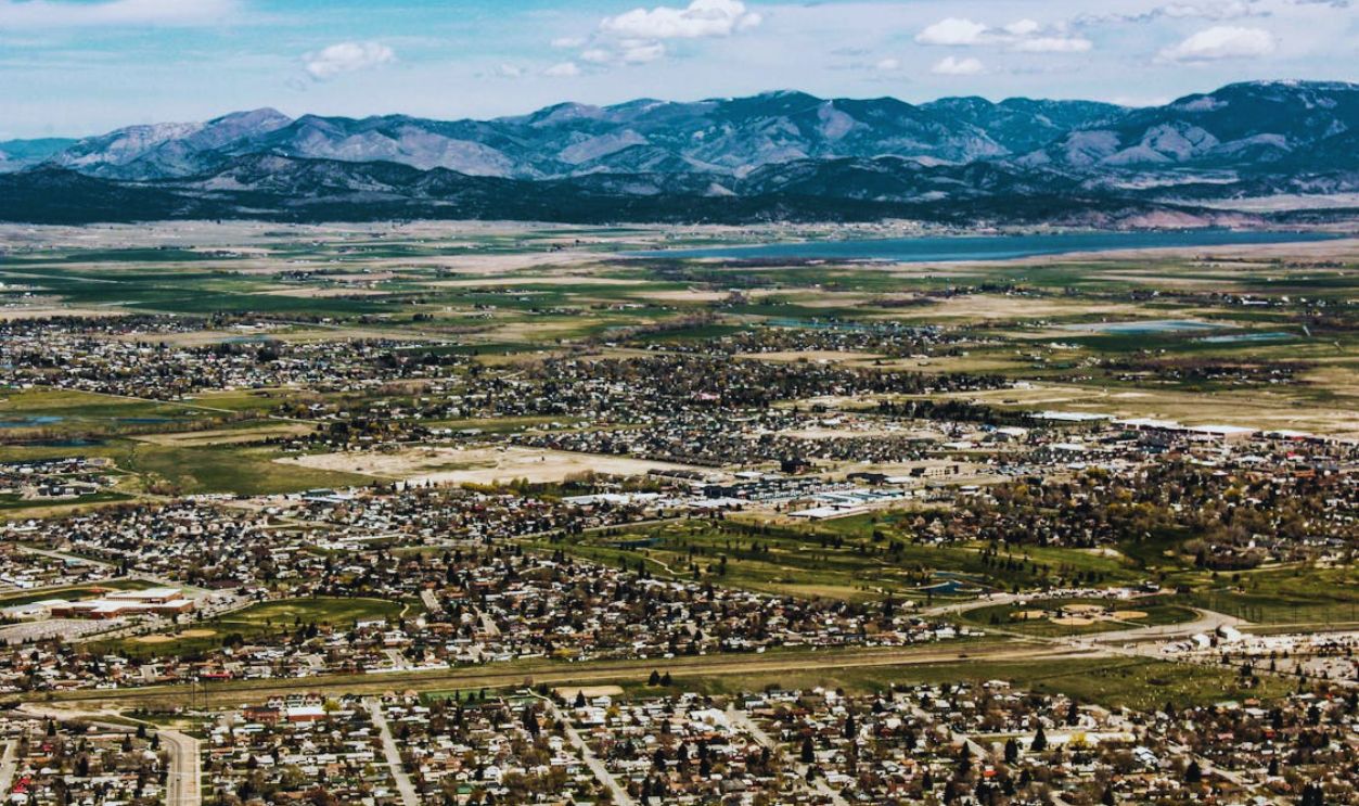 Areal Photo of Village