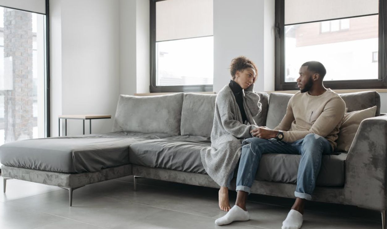 Man Holding Woman's Hand