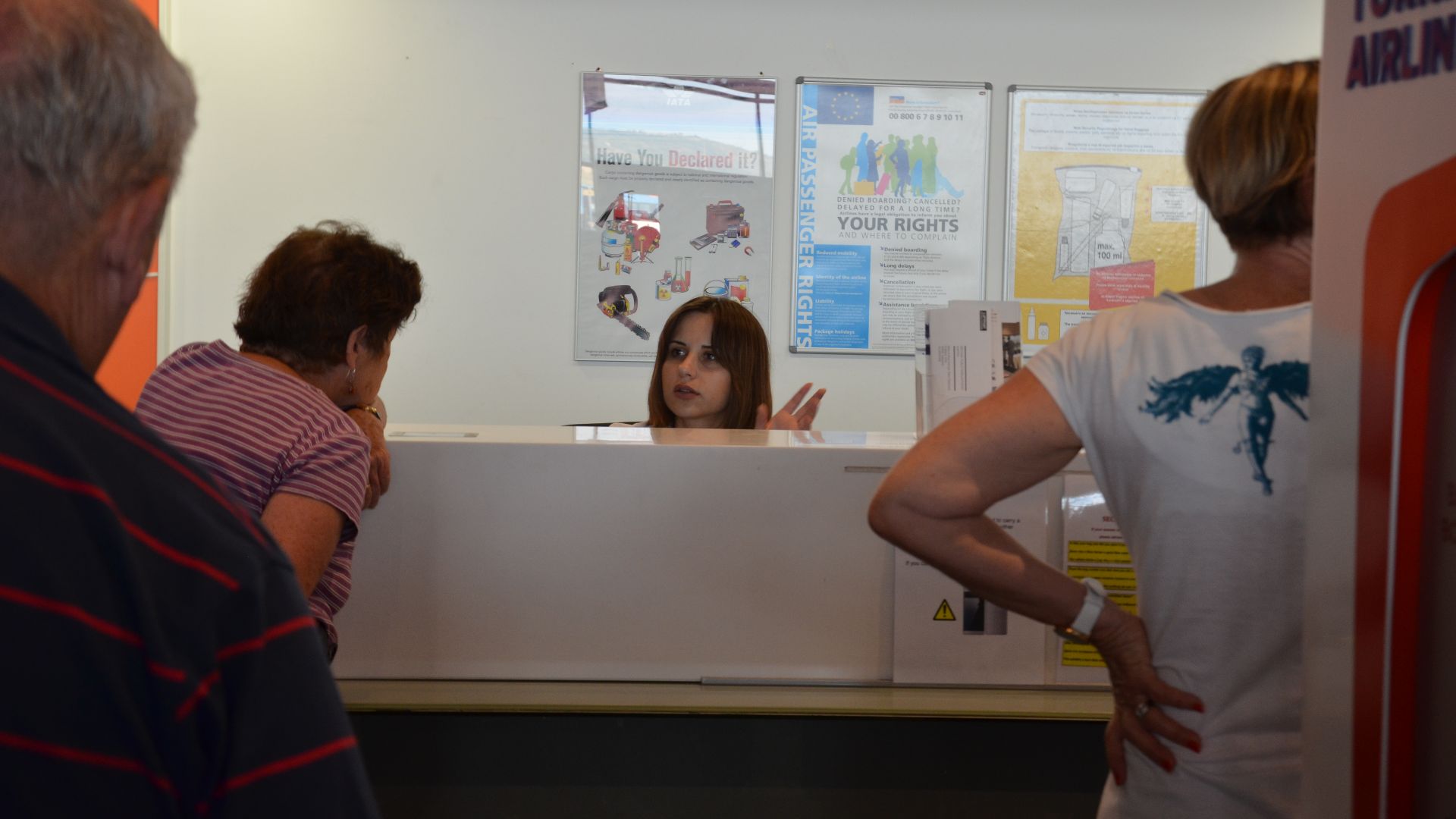 Turkish Airlines check-in encounter at Skopje Airport