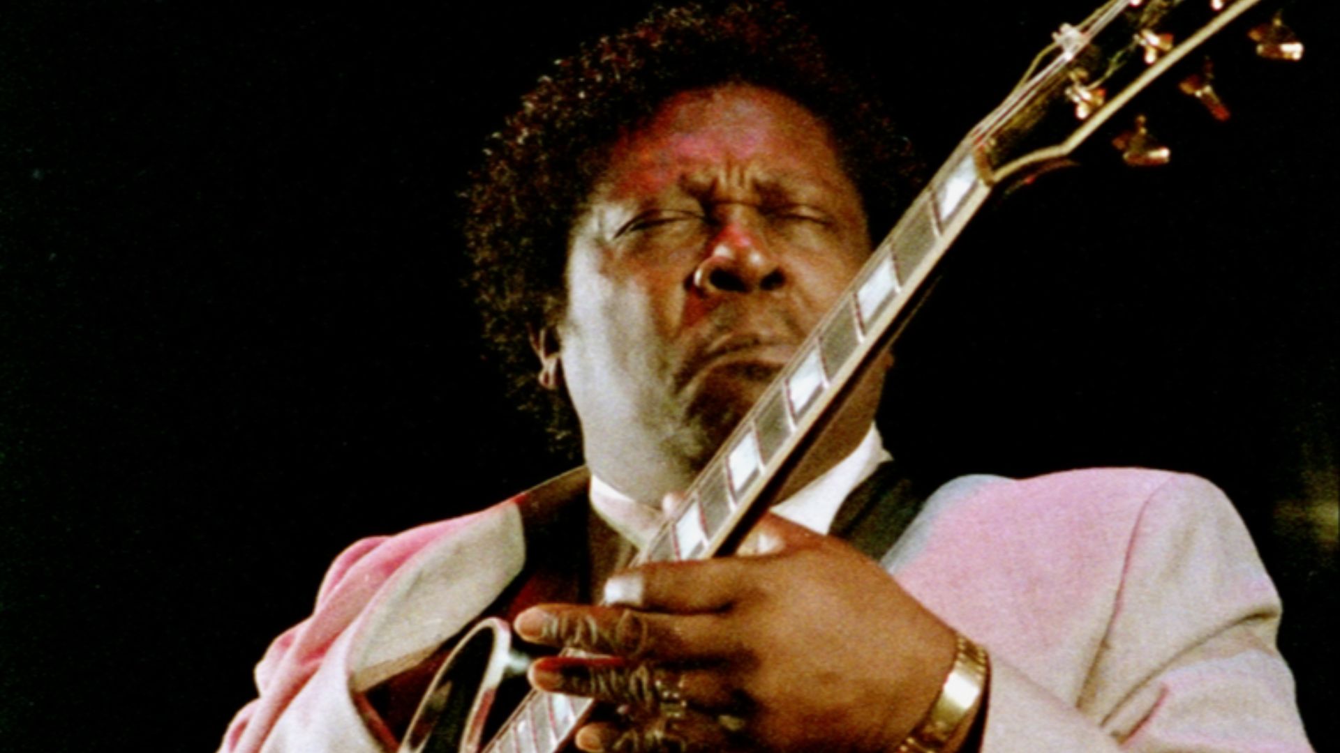 B.B. King in concert 05/07/1984 Roma 8° Jazz festival Pepito Pignatelli