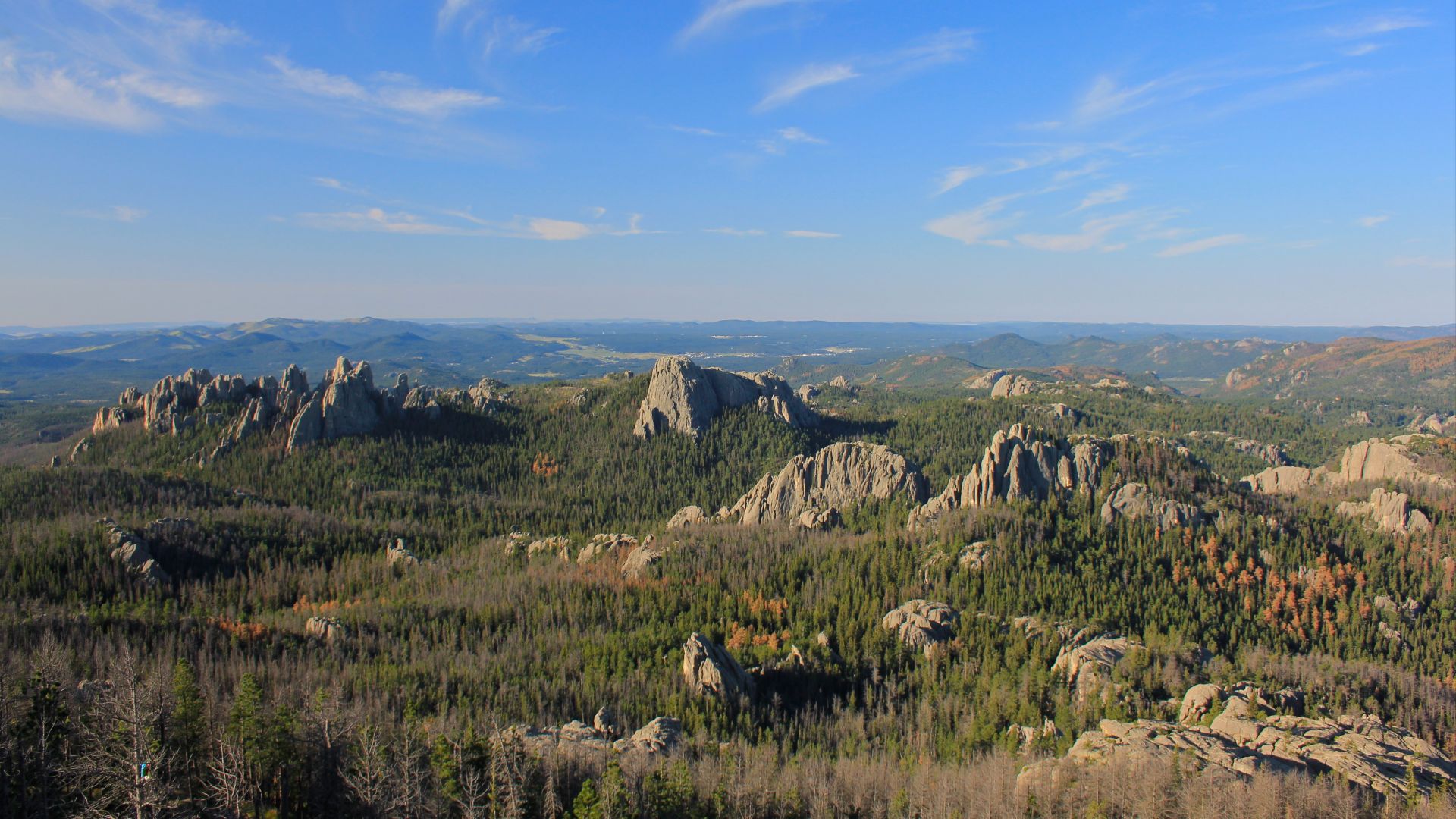 View from Harney Peak, South Dakota